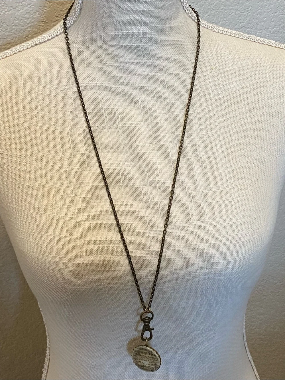 Brass Music Pendant